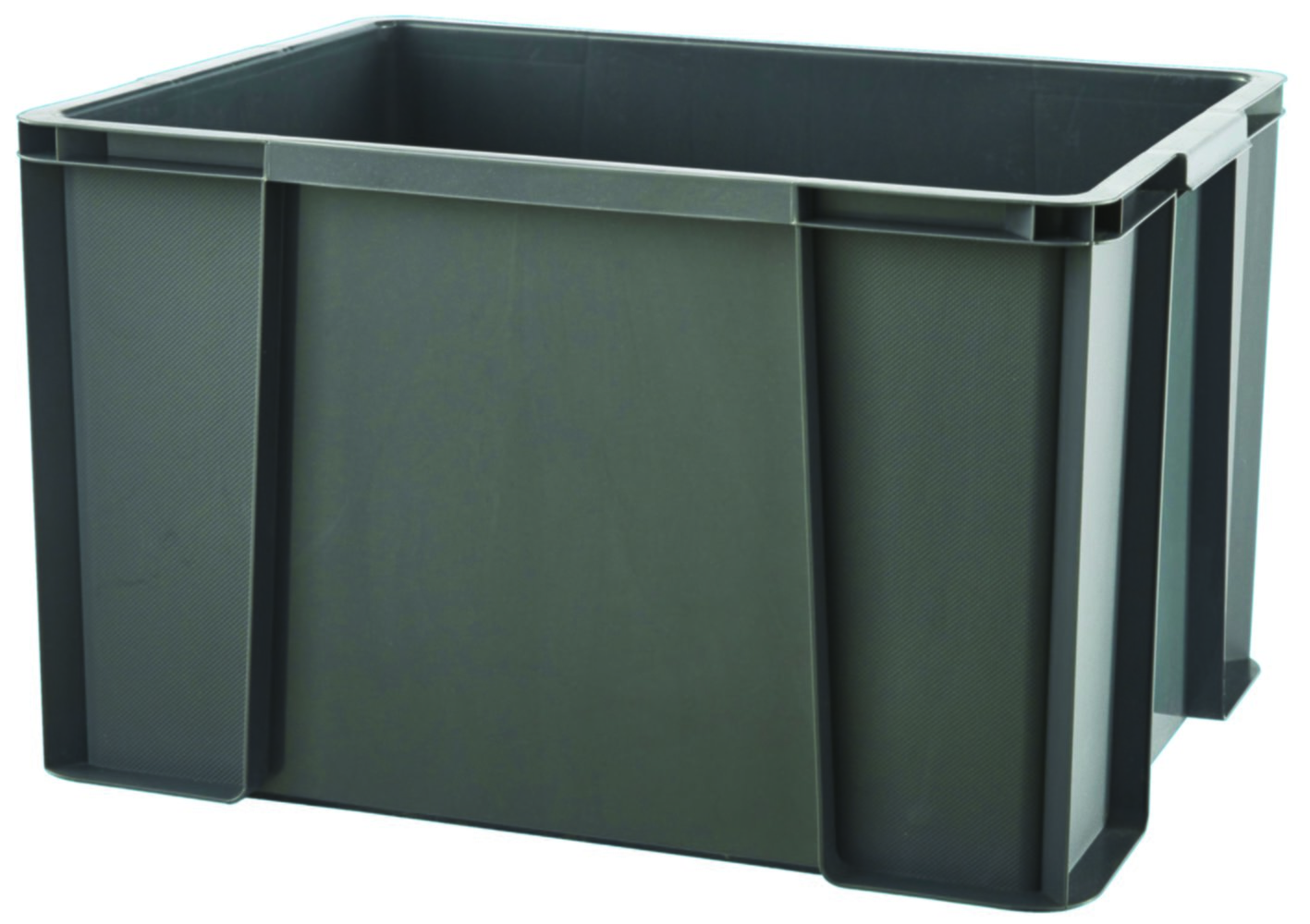 Bac de rangement 75L Master Box L.61xl.44xH.33cm Gris