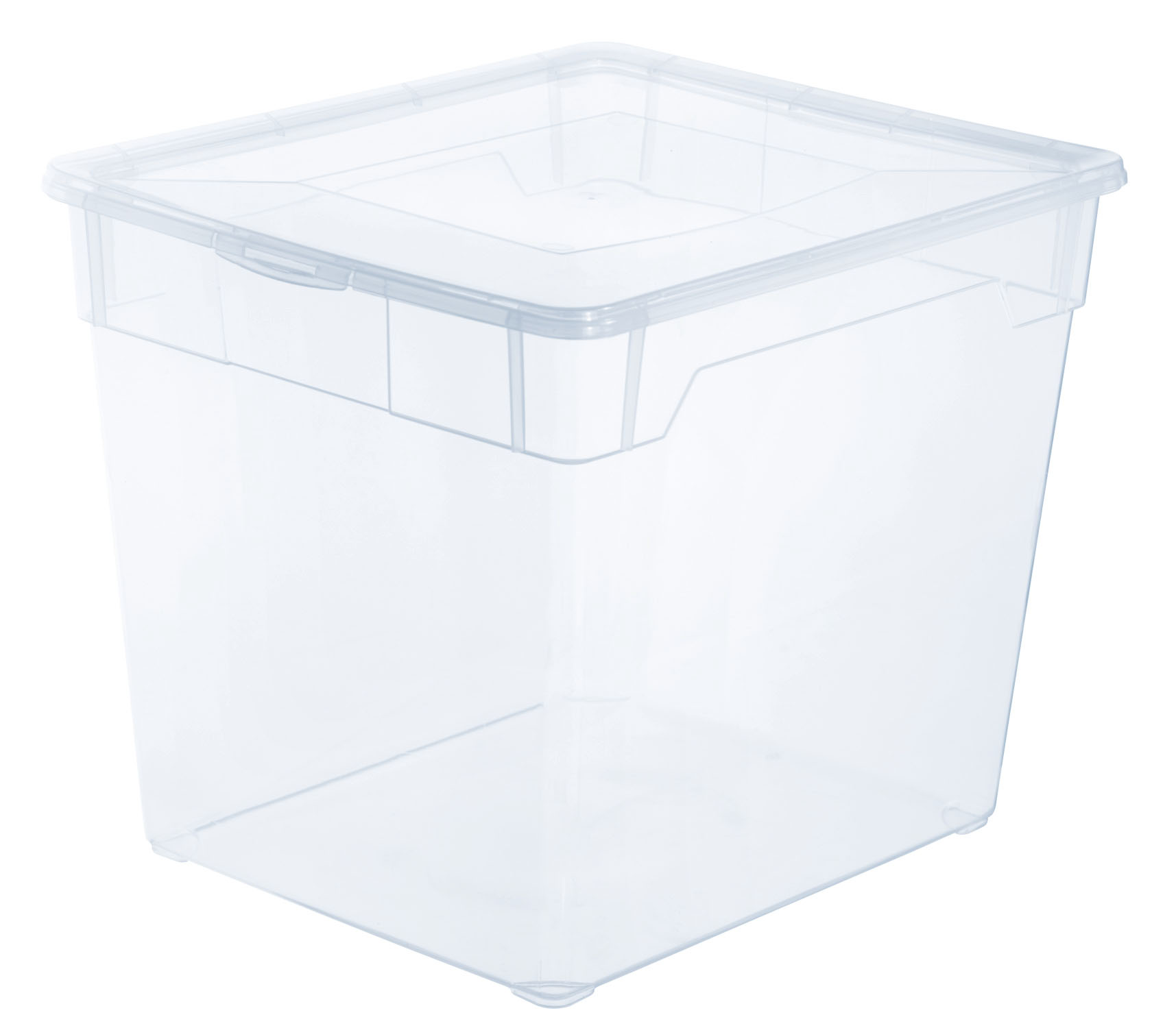 Boîte de rangement haute Clear Box transparent SUNDIS