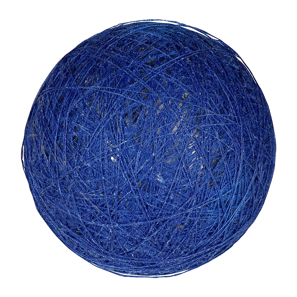 Boule tissu indigo ⌀ 6 cm - OSTARIA