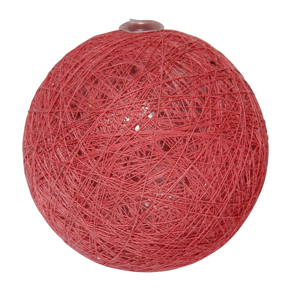 Boule tissu rose tendre ⌀ 6 cm - OSTARIA