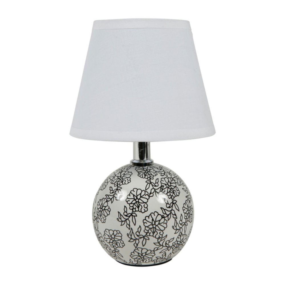 Lampe céramique Boule Céramique Eté 24x14x14cm 220V 40W