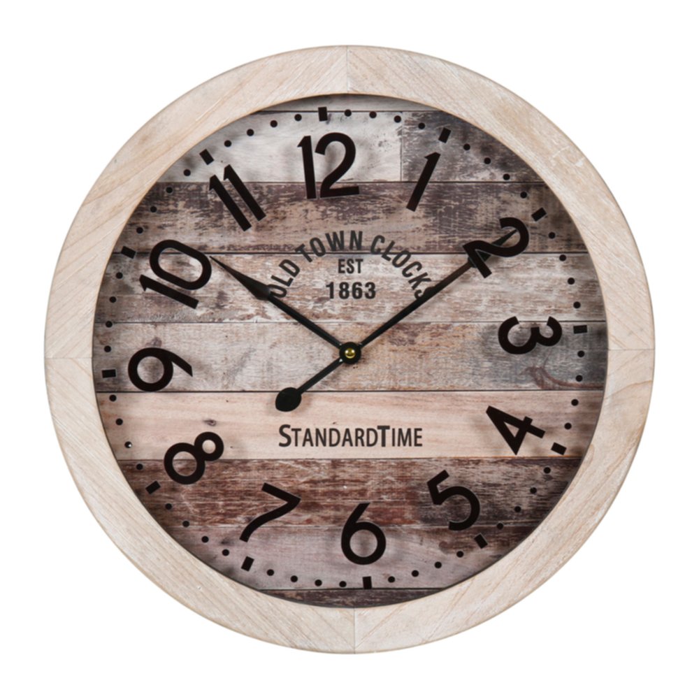 Horloge Bois Standard Ø45cm