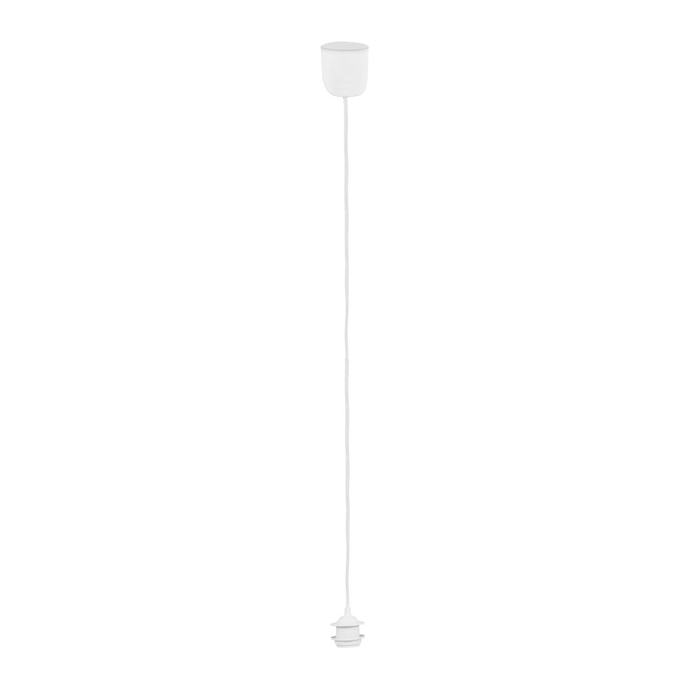 Cordon électrique suspension Lum&Co Simple blanc 80 cm