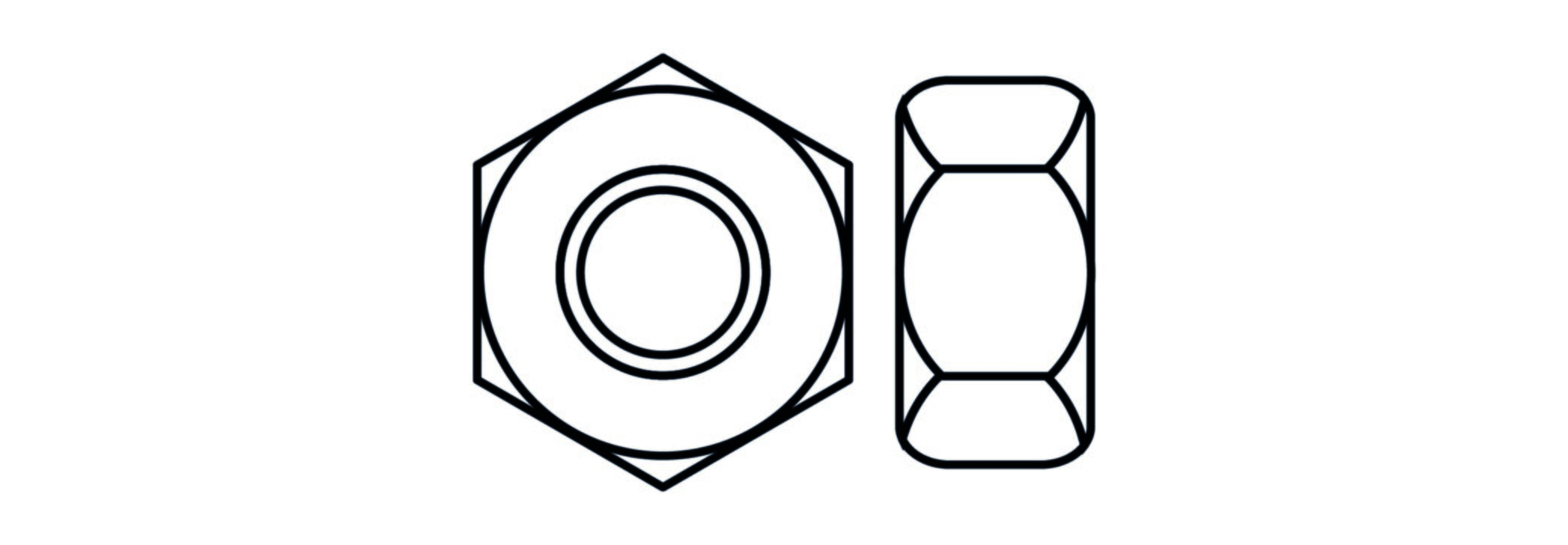 40 écrous hexagonal 6 pans zingue 3