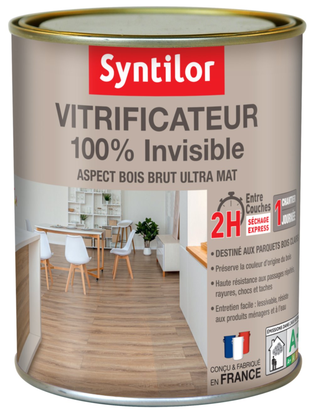 Vitrificateur 100% Invisible 0,75L Syntilor