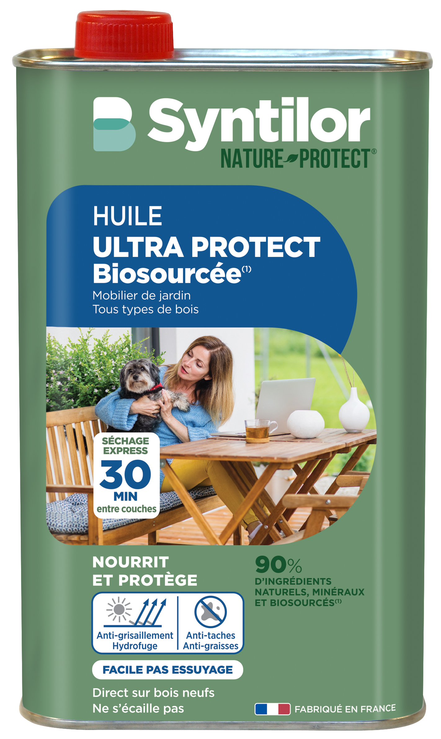 Huile Ultra Protect Bio Teck Mat 1L - SYNTILOR