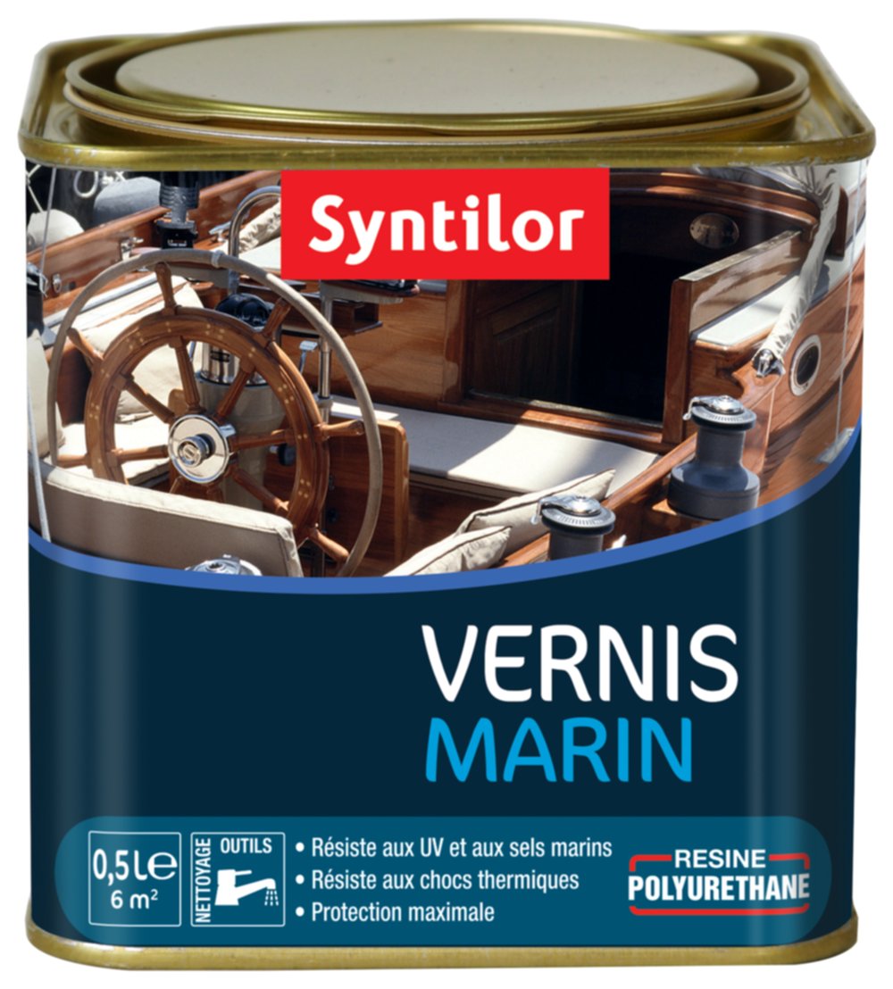 Vernis Marin 0,5L Ambré Satiné Syntilor