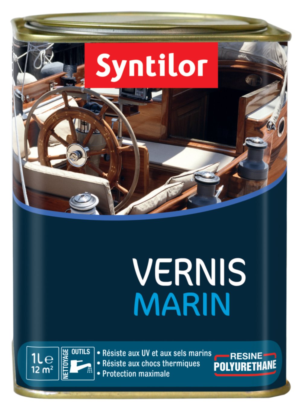 Vernis Marin 1L Chêne Clair Satiné Syntilor