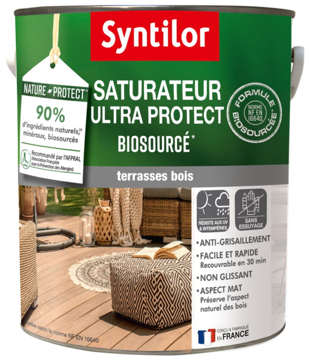 Saturateur U. Protect Bio 5L Naturel Mat Syntilor