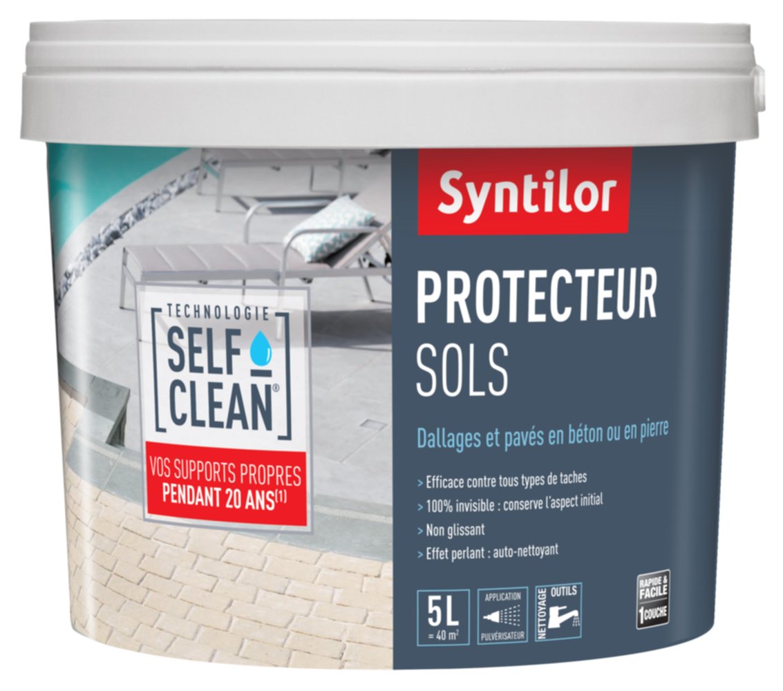 Protecteur Sols Self Clean 5L Incolore Syntilor