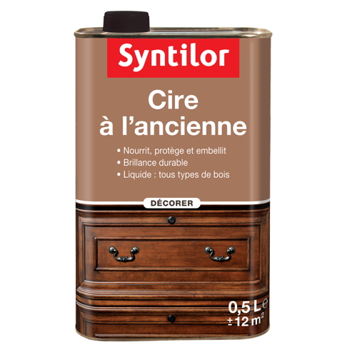 Cire à l'ancienne liquide 0,5L naturel