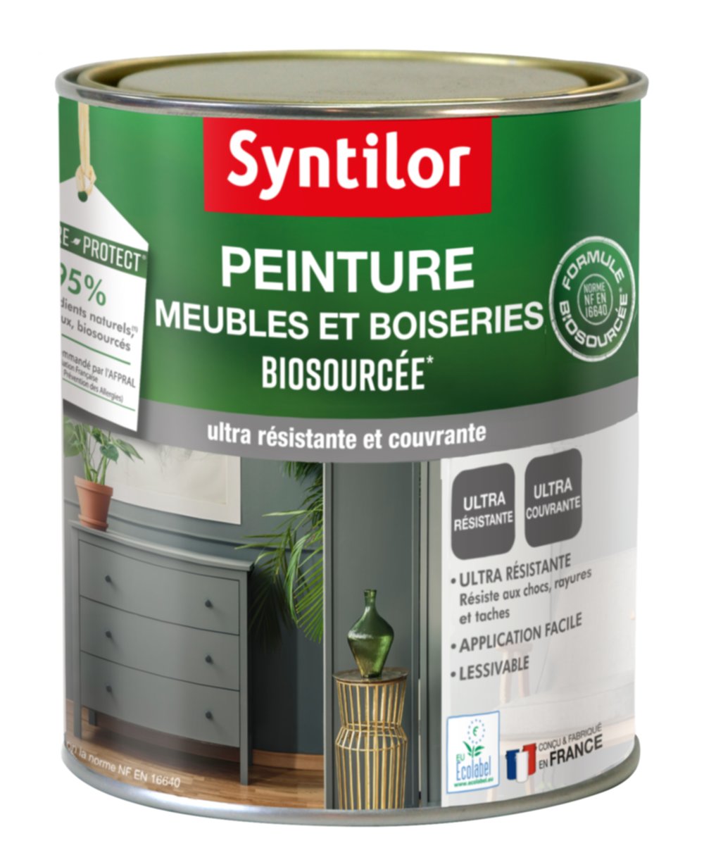 Peinture Meubles Bio 0,5L Paille Syntilor