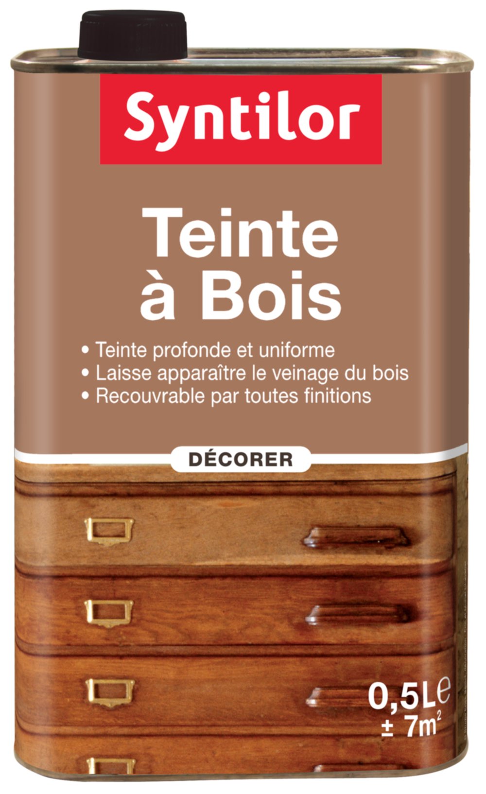 Teinte à Bois Traditionnelle 0,5L Smoke Syntilor