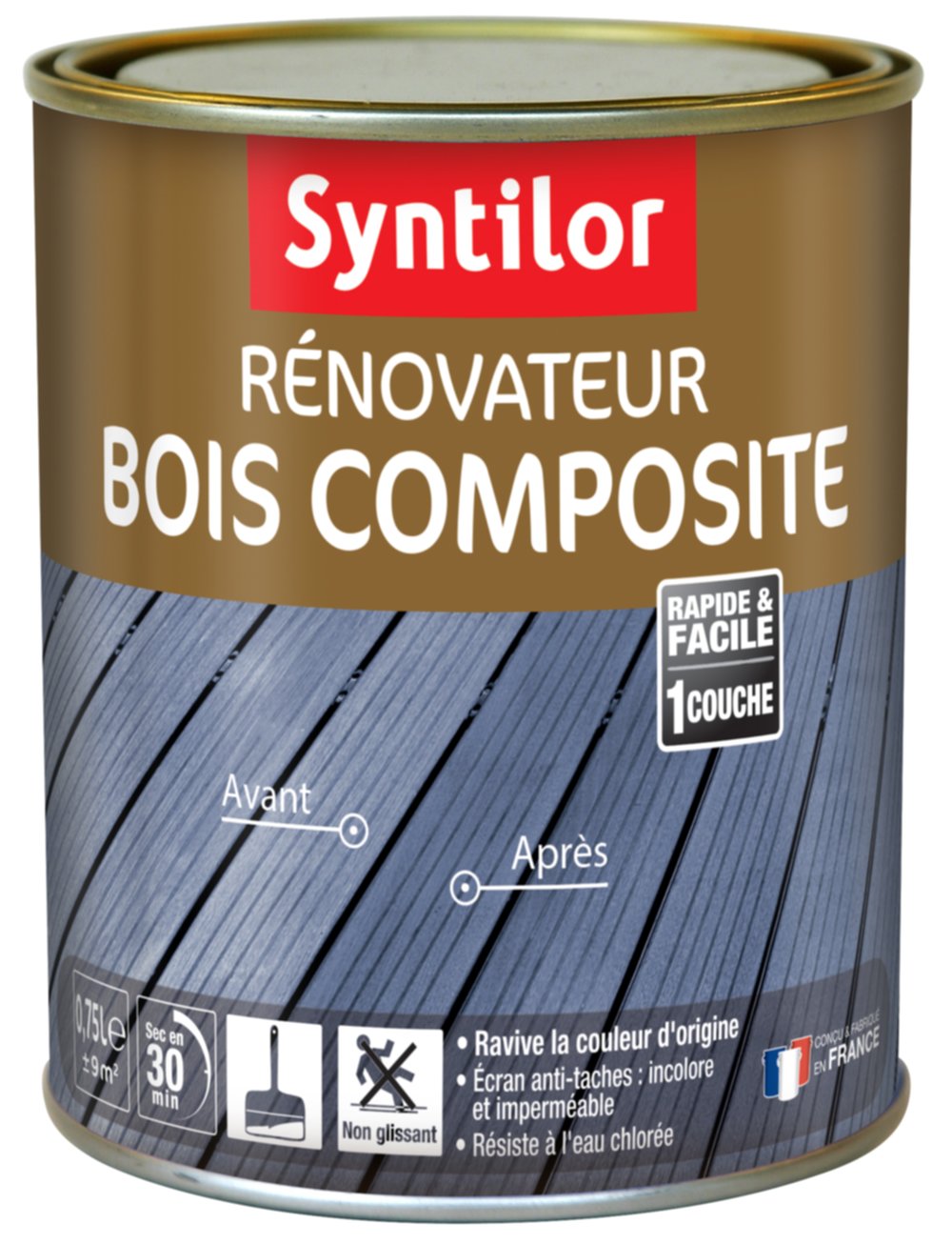 Rénovateur Bois Composite 0,75L Syntilor