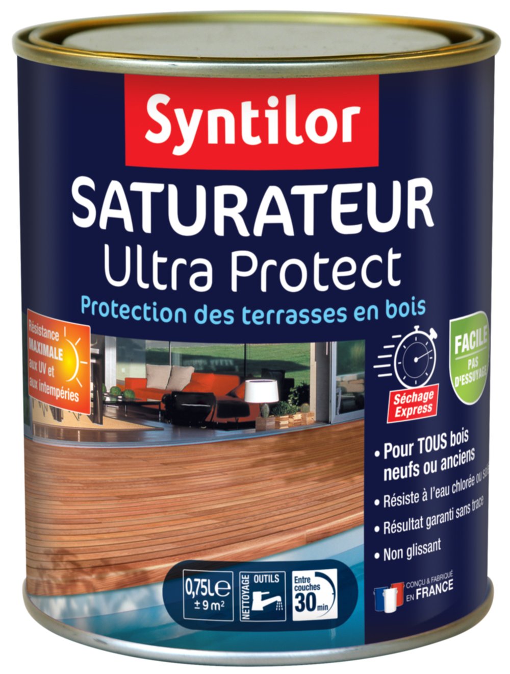 Saturateur Ultra Protect 0,75L Anthracite Syntilor
