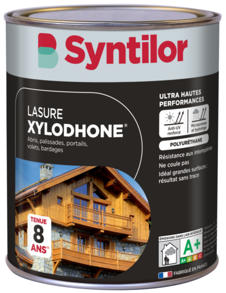 Lasure Xylodhone ultra hautes performances Incolore mat 1L - SYNTILOR