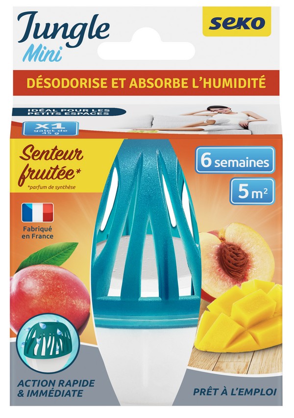 Absorbeur d'humidité jungle mini de 45 g fruitée