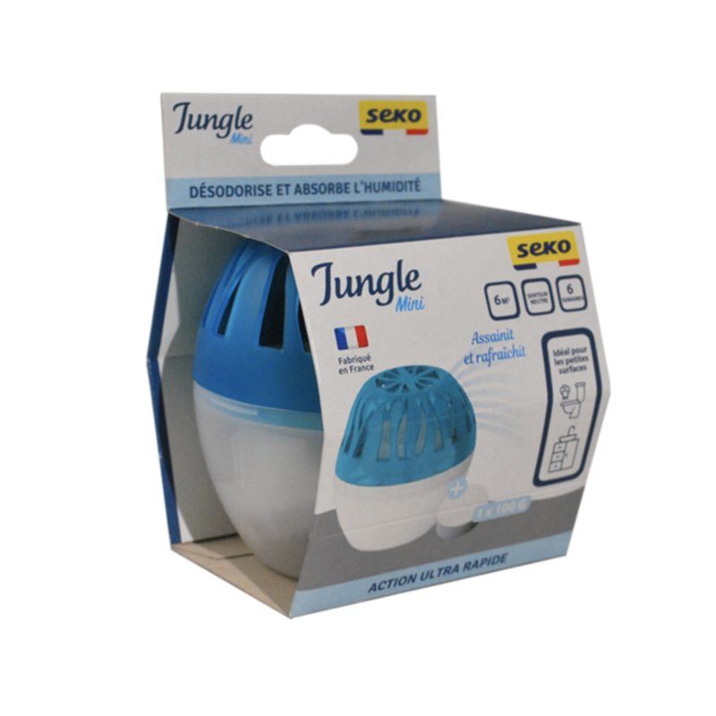 Absorbeur d'humidité Mini Jungle Rechargeable 100gr - SEKO