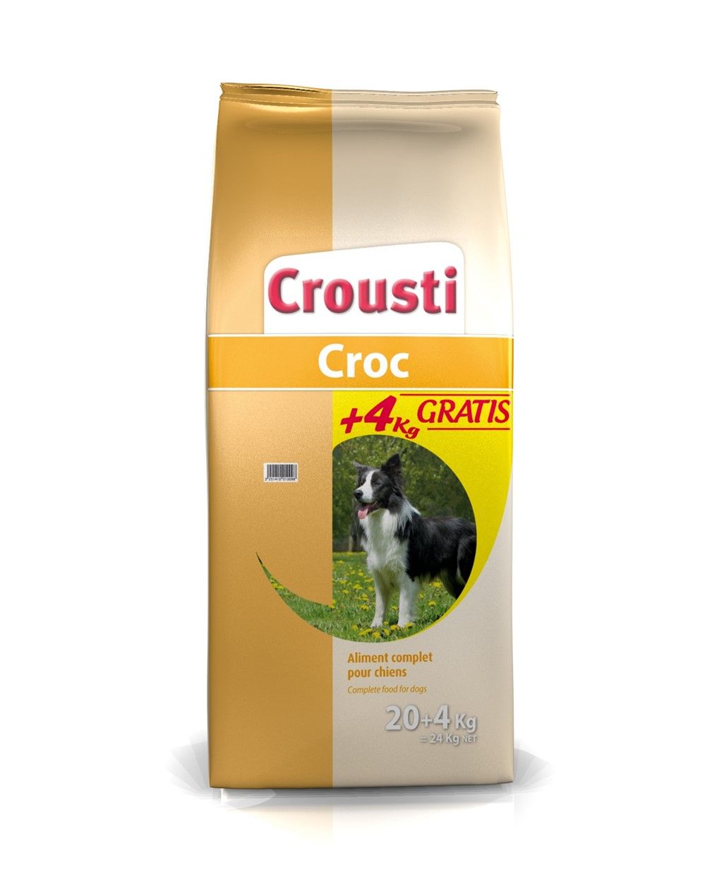 CROUSTI CROC 20KG + 4kg OFFERTS