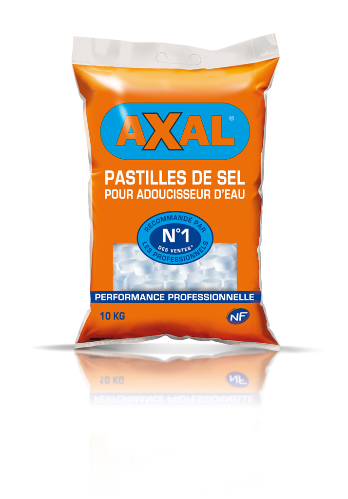 Pastilles de sel pour adoucisseurs d'eau 10kg - AXAL