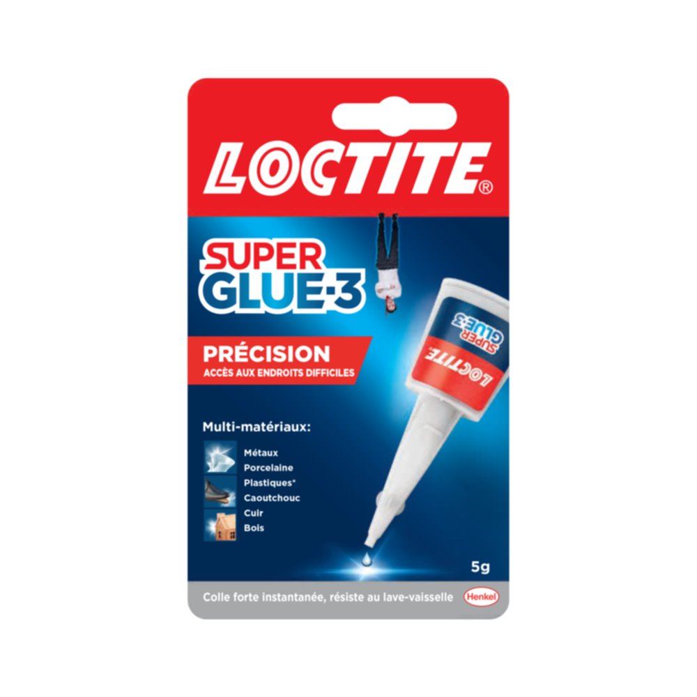 Colle Super Glue-3 Précision 5 g - LOCTITE