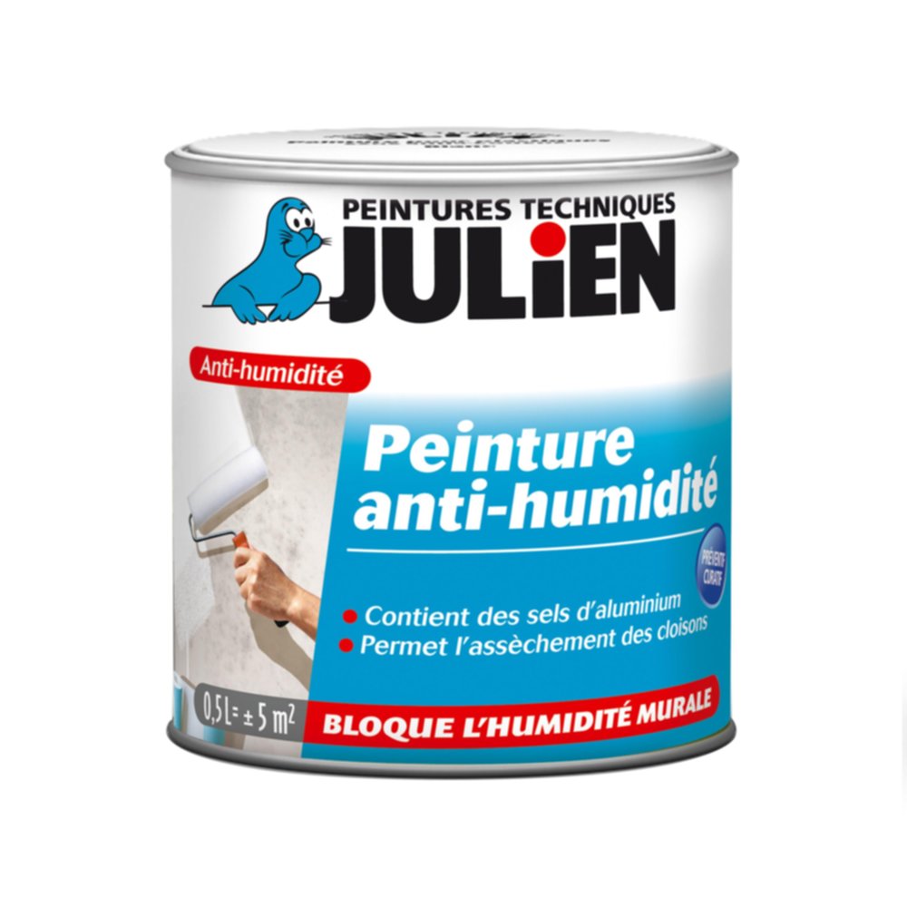 Revêtement Étanche Julien Satin Blanc 0,5L