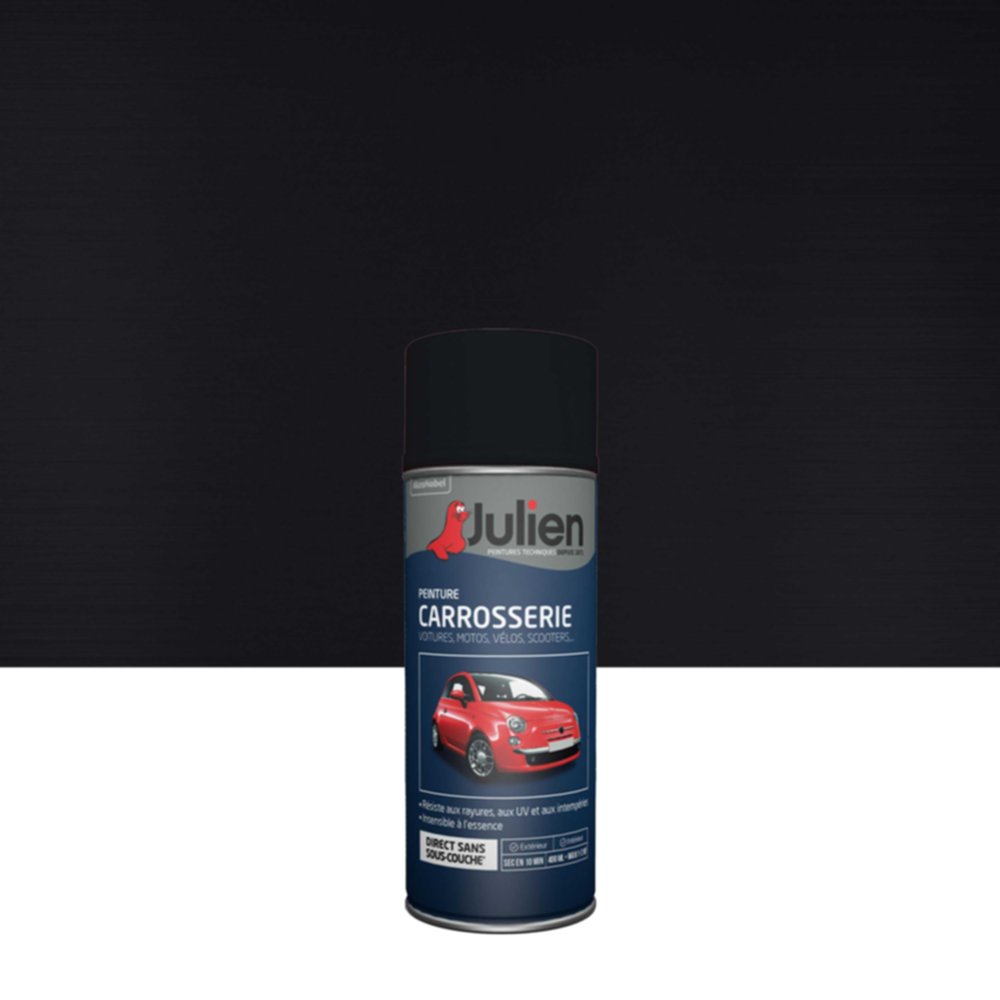 Peinture aérosol Carrosserie Métallisé Gris Ardoise 400ml - JULIEN