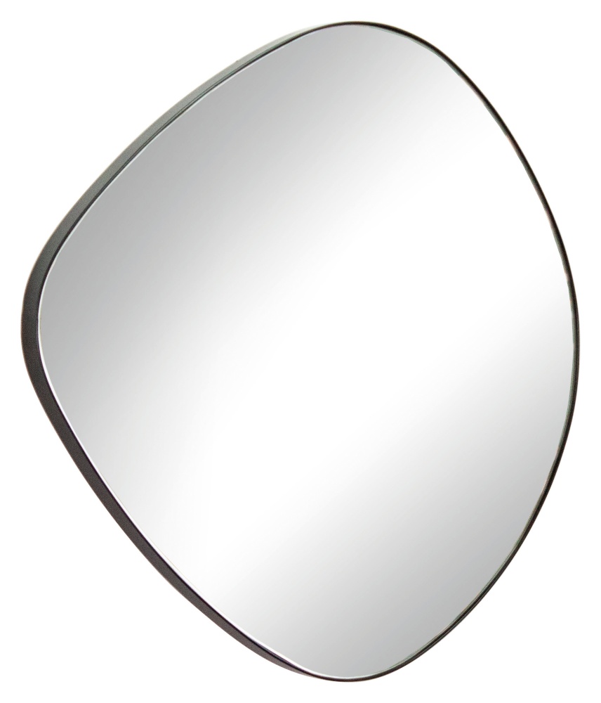 Miroir Peeble bords noirs 45cm