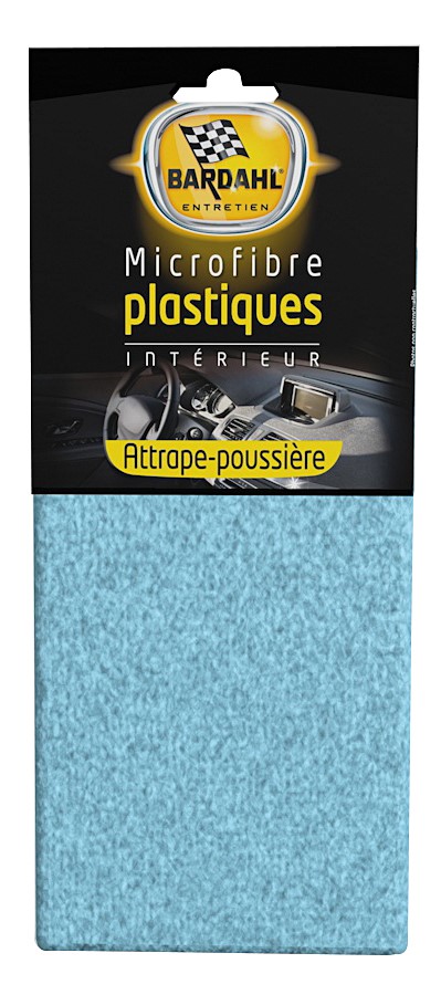 Microfibre plastique bleu