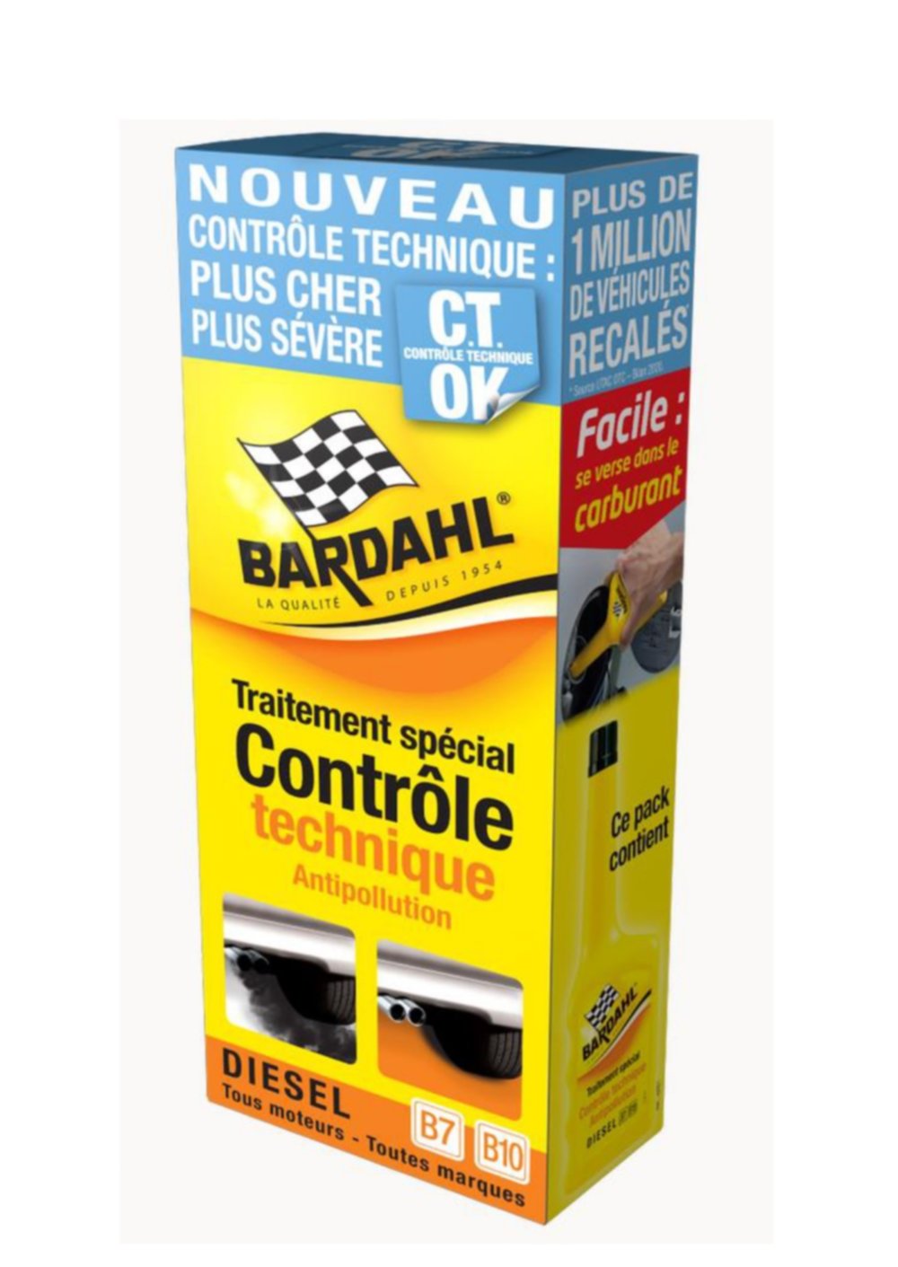 Traitement spécial contrôle technique diesel - BARDHAL