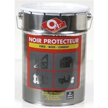 Vernis Noir Protecteur 2l