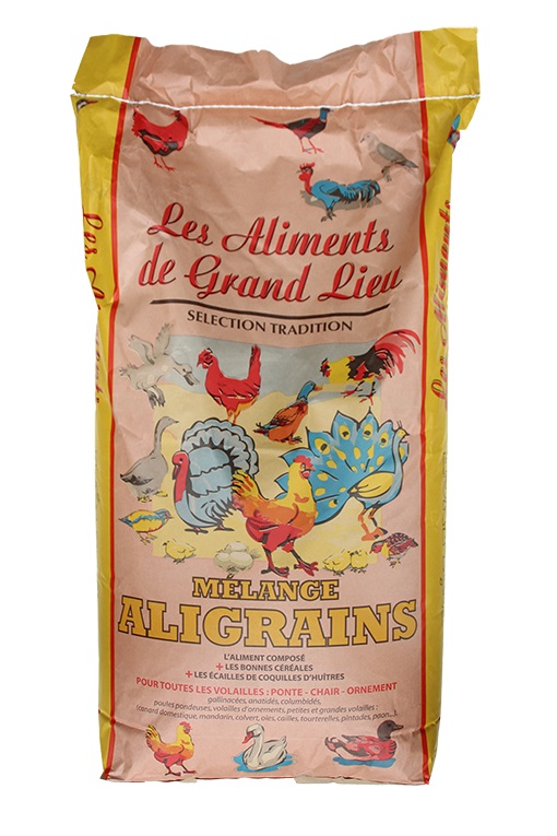 Mélange aligrains toutes volailles 25kg 