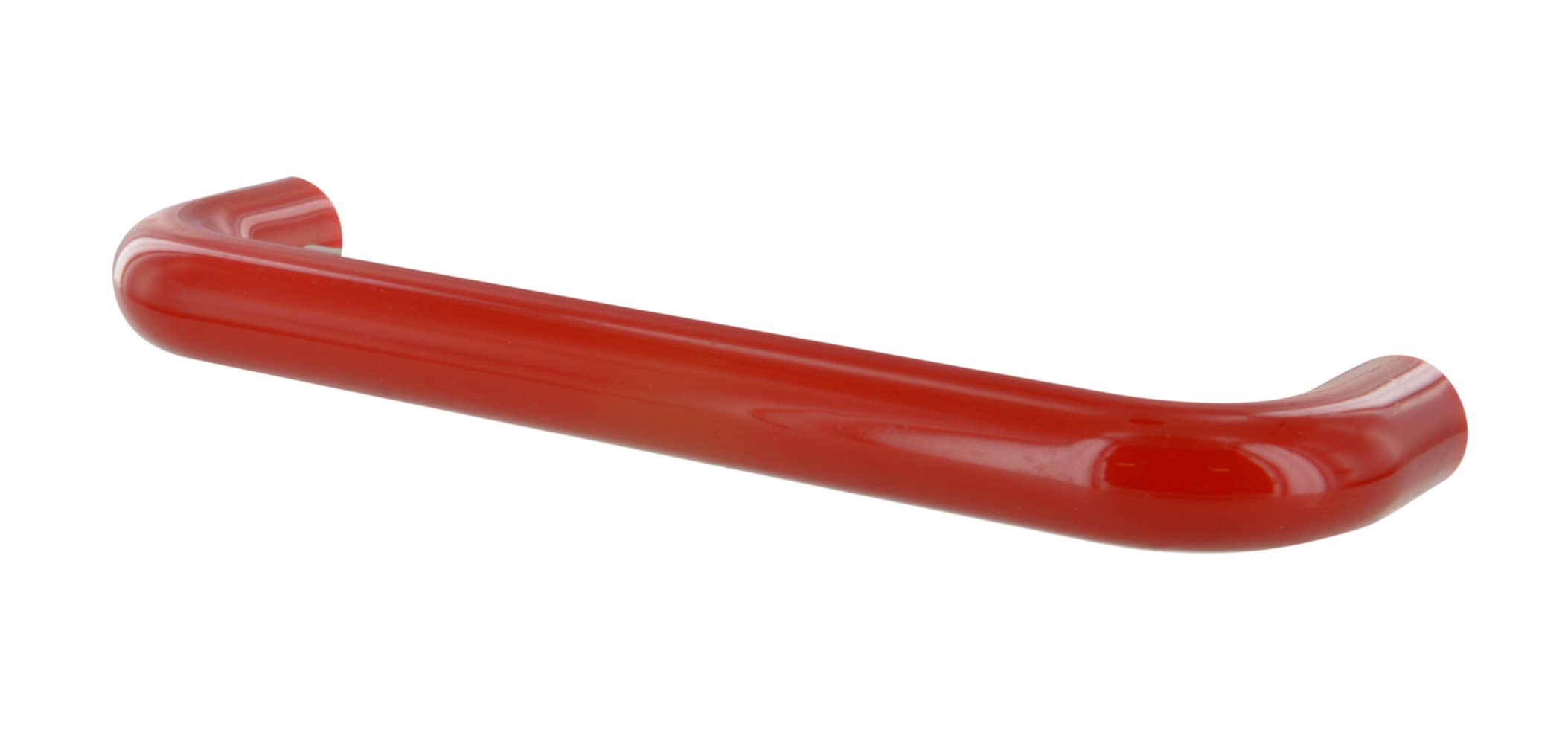 Poignée fil D10mm Entraxe 96mm Plastique rouge