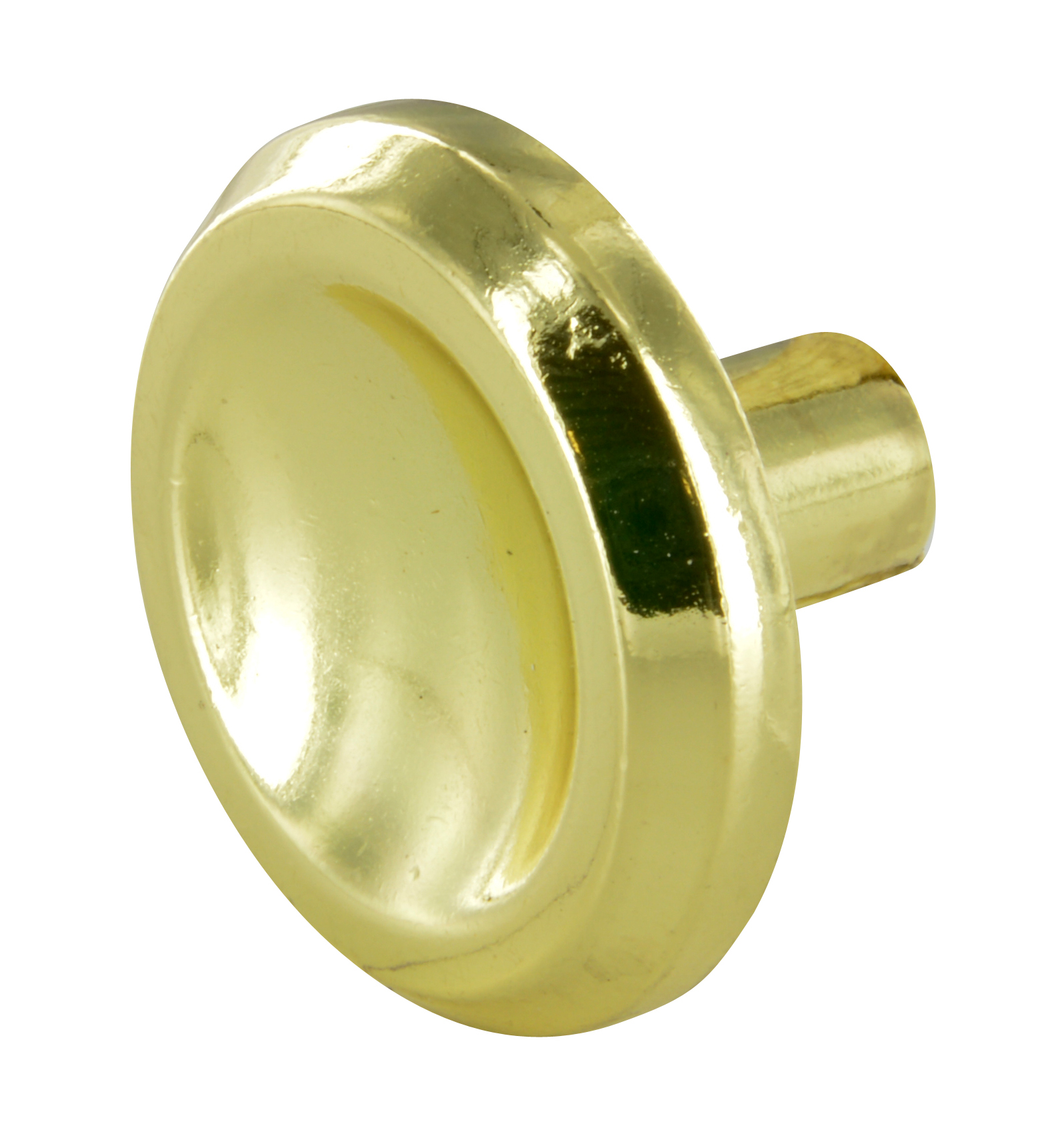 Bouton creux diamètre 30 mm zamak laitonné