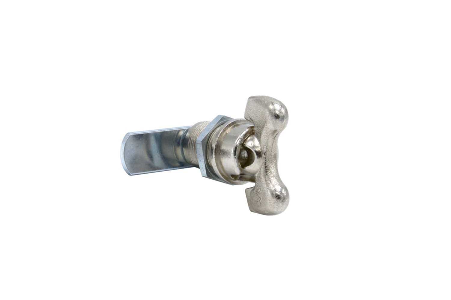 Verrou ailette cadenassable D19mm L20mm zamak