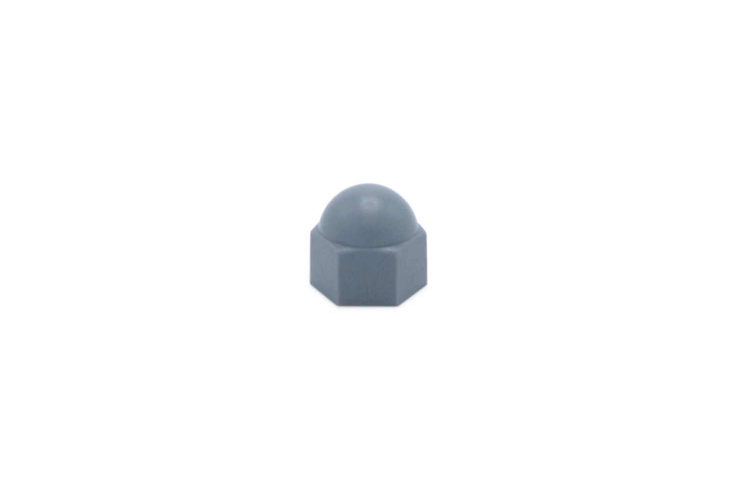 Cache écrou vis hexagonale M6 plastique gris X8