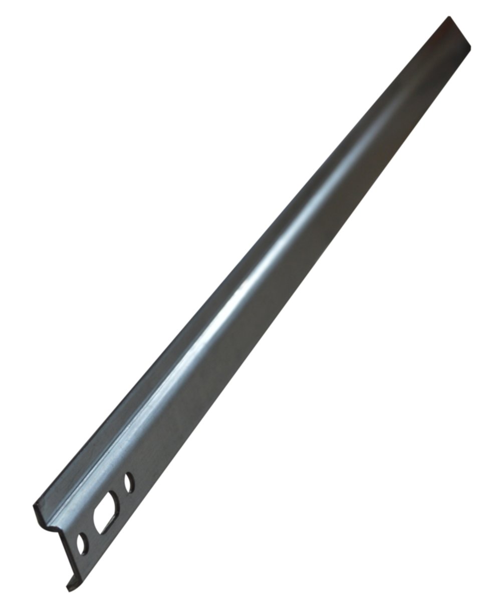 Rail de fixation caisson 27x557mm acier galvanisé 