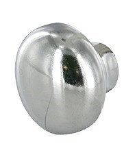 Bouton boule d26 h25.5 zamak chrome