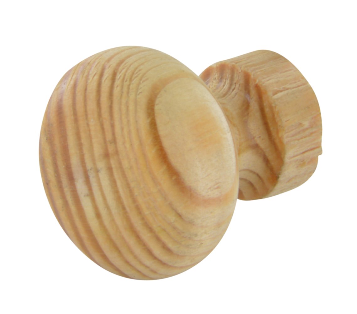 2 Boutons avec insert Pin poncé D25mm P.26mm