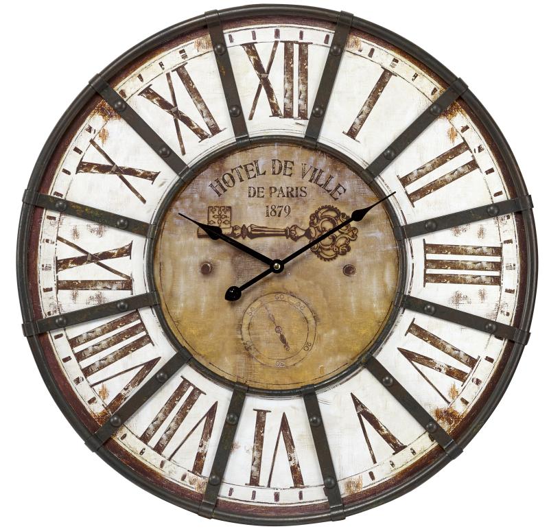 Horloge Charme industriel  Ø60cm