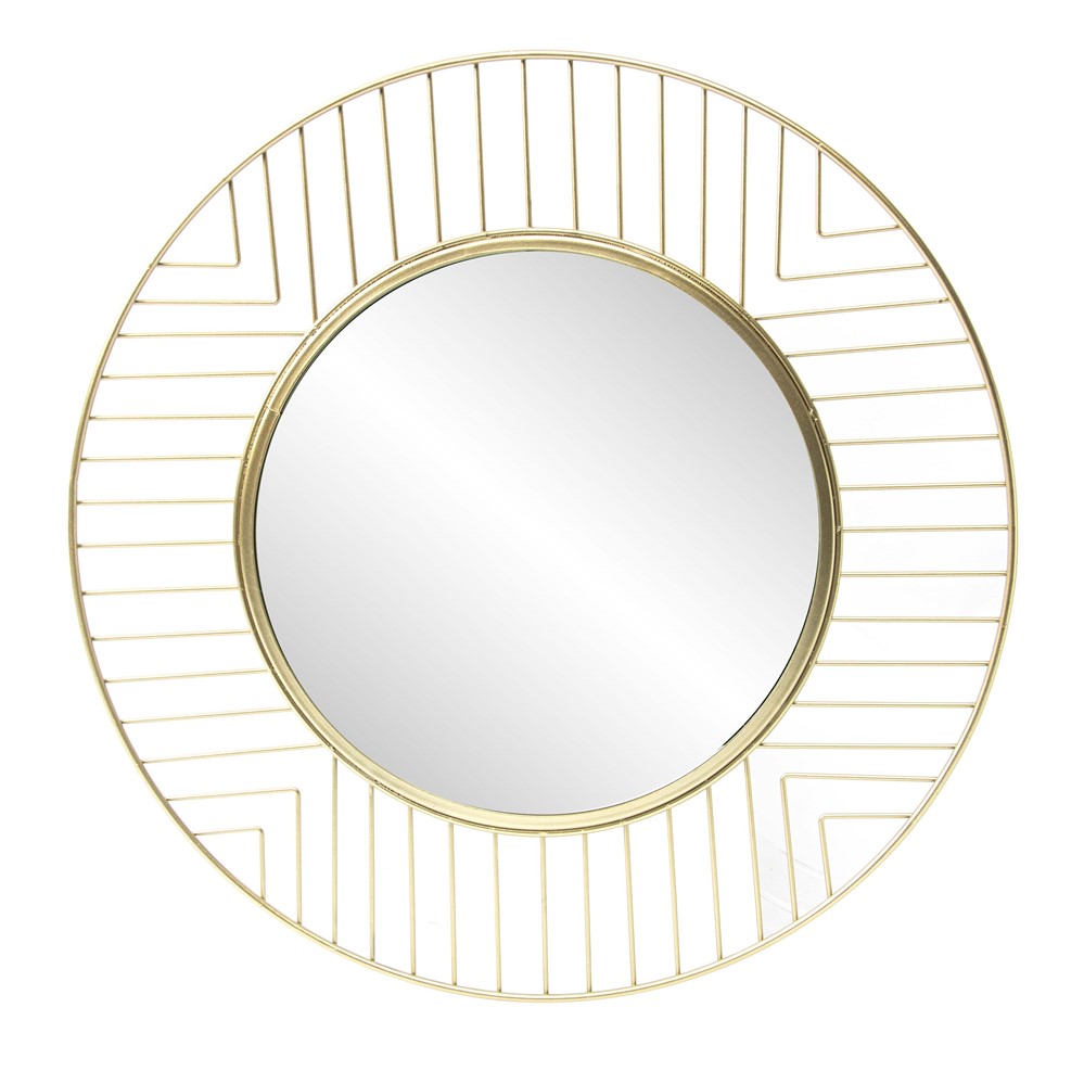 Miroir Allure Rond Doré Ø45cm - CEANOTHE