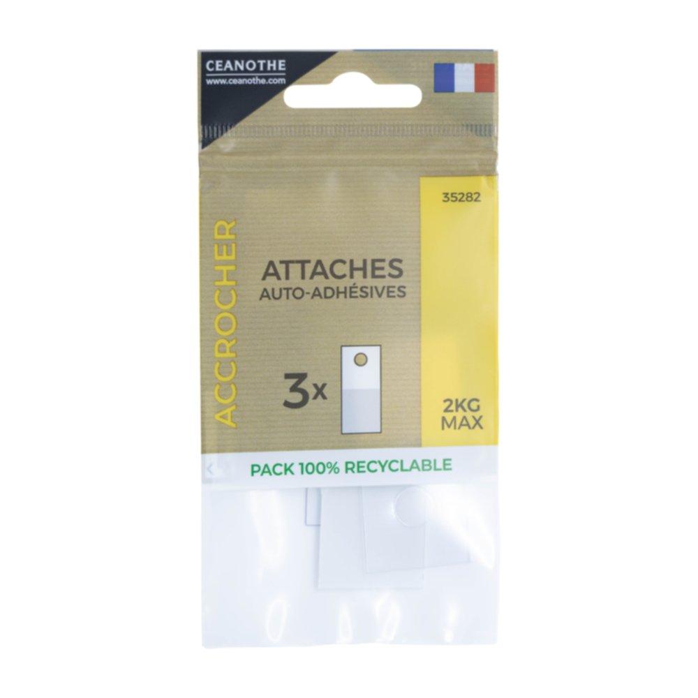 Sachet 3 attaches auto-adhesive - CEANOTHE