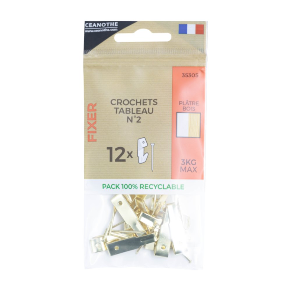 Sachet 12 crochets tableau n°2 - CEANOTHE