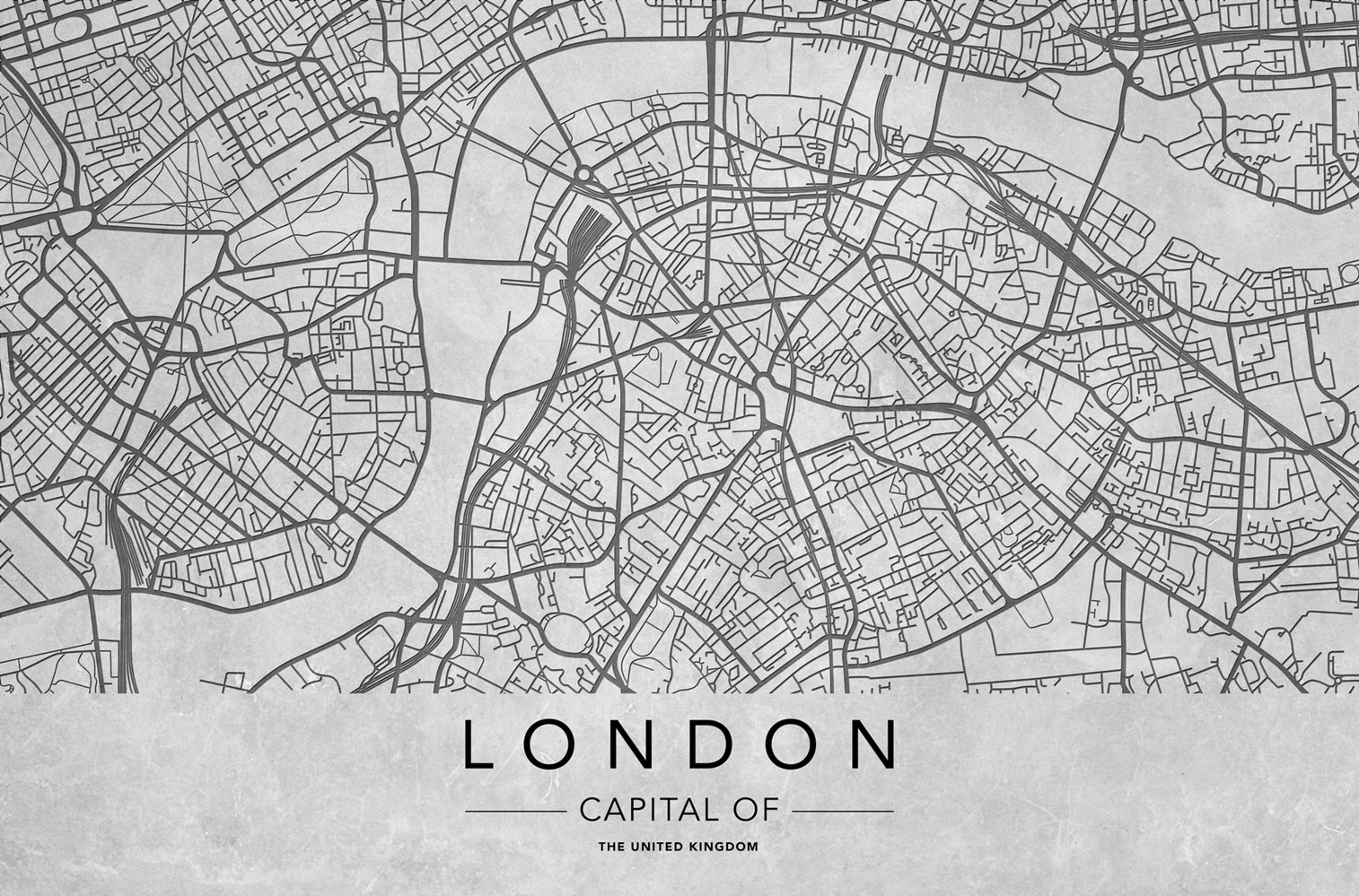 Toile Suspendue London 65x97cm