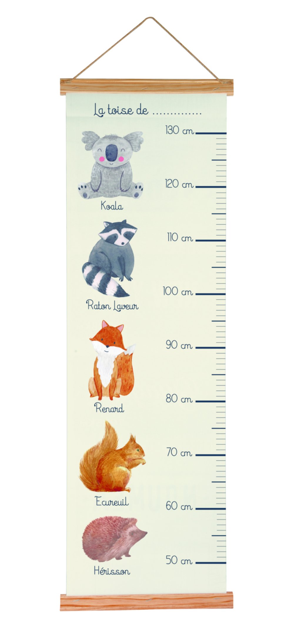 Toile Suspendue Animaux 30x97cm