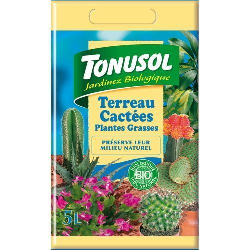 Terreau Cactées Plantes Grasses 5 L