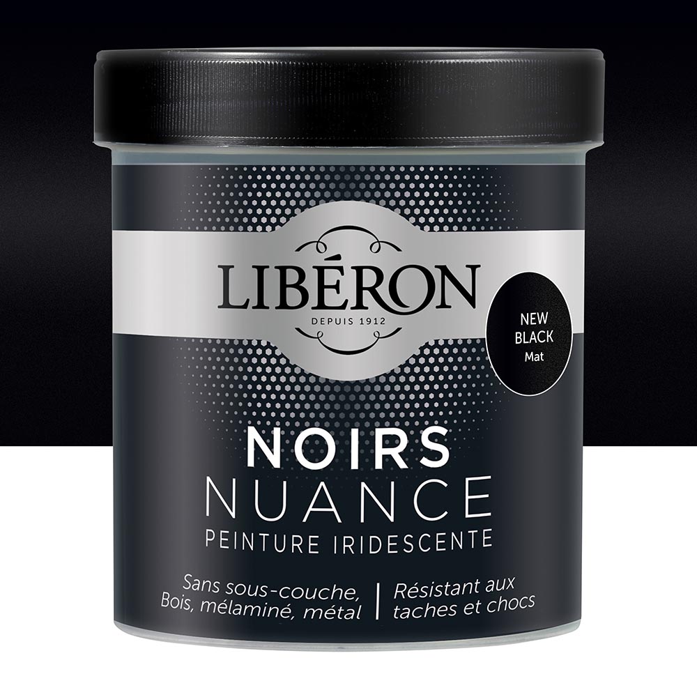 PEINTURE NOIRS NUANCE MAT NEW BLACK 0.5l