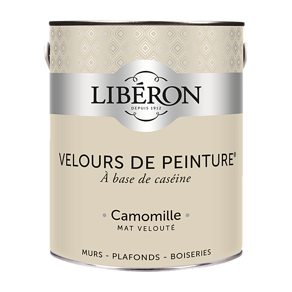 Peinture multisupport velours camomille 2,5L - LIBERON