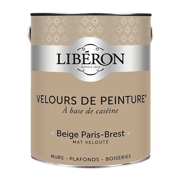 Peinture multisupport velours beige ParisBrest 2,5L - LIBERON