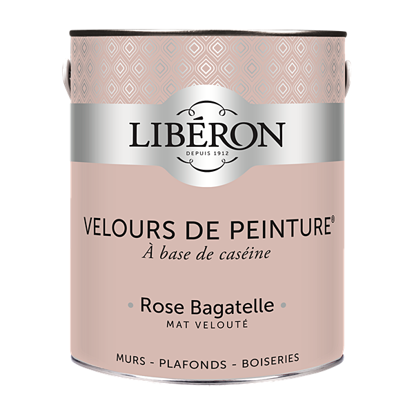 Peinture multisupport velours rose bagatelle 2,5L - LIBERON